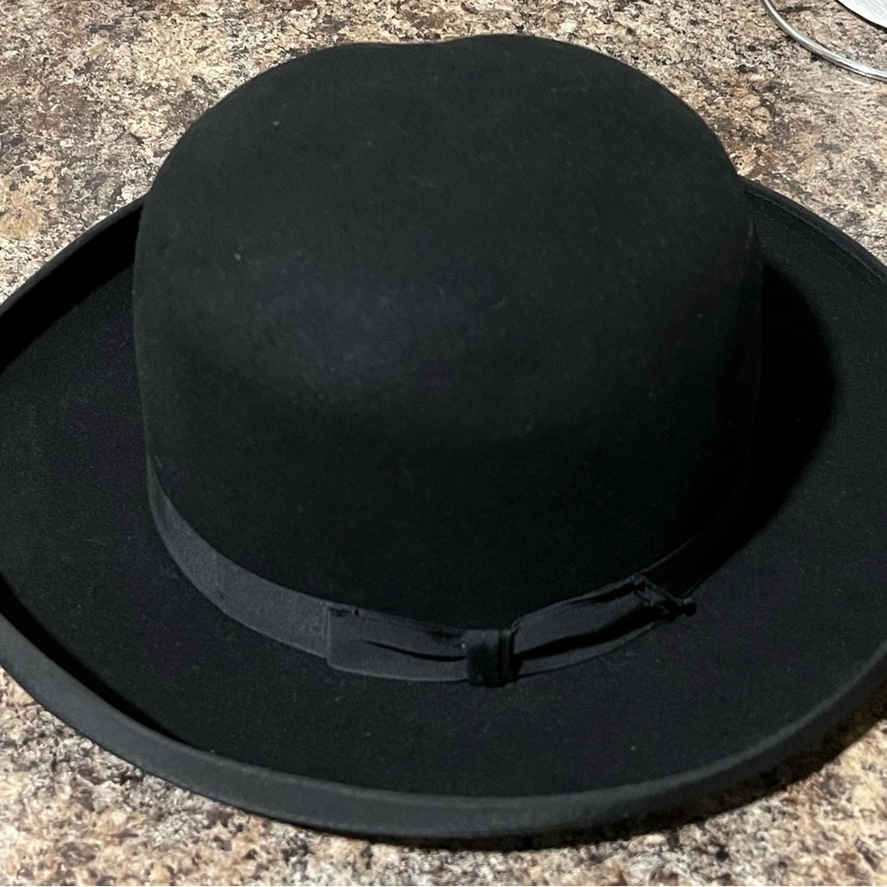 Stetson Brown Leather Hat